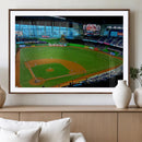Miami Marlins Baseball Team Print - Miami LoanDepot Park