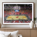 Miami Heat Basketball Team Print Wall Art- Kaseya Center by MyGreatCanvas | Canvas Wall Art Prints | Photo Prints & Wall Decor