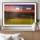 Oakland Athletics Baseball Team Print - Oakland Coliseum