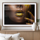 African American Art Black Woman Canvas Print, African Wall