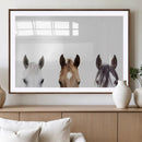 Horse Prints Set, Set of 3 Horse Wall Art, Horses Portraits, by MyGreatCanvas | Canvas Wall Art Prints | Photo Prints & Wall Decor