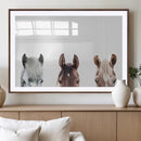 Horse Wall Art - Minimalist Horse Triptych Wall Art – Modern by MyGreatCanvas | Canvas Wall Art Prints | Photo Prints & Wall Decor