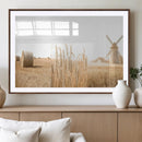 Vintage Farmhouse Triptych Wall Art – Giclée Canvas