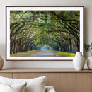 Wormsloe State Plantation Driveway Wall Art Canvas Print by MyGreatCanvas | Canvas Wall Art Prints | Photo Prints & Wall Decor