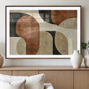 Wabi Sabi Abstract Wall Art Canvas Print | Large Minimalist