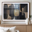 Minimalist Wabi Sabi Abstract Geometric Wall Art Canvas