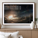 Avengers Planet Wall Art Canvas Print