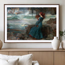 Miranda by the Shore Wall Art Canvas Print – Tempest Scene by MyGreatCanvas | Canvas Wall Art Prints | Photo Prints & Wall Decor