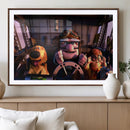 Carl Russel And Dog, Movie Up Poster, Movie Up Wall Art, by MyGreatCanvas | Canvas Wall Art Prints | Photo Prints & Wall Decor