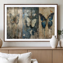 Butterfly Wall Art Trio | Vintage Butterfly Canvas Print | by MyGreatCanvas | Canvas Wall Art Prints | Photo Prints & Wall Decor
