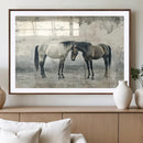 Chines Style Majestic Horses Wall Art | Ready to Hang and