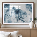 Abstract Jellyfish Canvas Print Wall Art