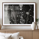 Winter Horse Snow Wall Art Canvas Print