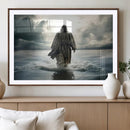 Jesus Walking on Water Wall Art | Canvas Print | Ready to
