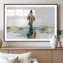 Watercolor Jesus Walking on Water Canvas Print, Christian by MyGreatCanvas | Canvas Wall Art Prints | Photo Prints & Wall Decor