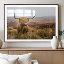 Scottish Highland Cow Wall Art Canvas Print | Ready to Hang by MyGreatCanvas | Canvas Wall Art Prints | Photo Prints & Wall Decor