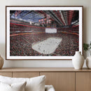 Barton Malow Little Caesars Arena Detroit Wall Art Canvas