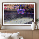 Madison New York Rangers Hockey Stadium Wall Art Canvas