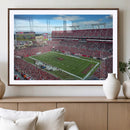 Florida Tampa Raymond James Stadium Wall Art Canvas Print -