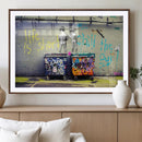 Banksy Life is Short Wall Art - Iconic Graffiti Art on by MyGreatCanvas | Canvas Wall Art Prints | Photo Prints & Wall Decor