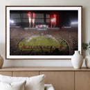 Framed Florida State Seminoles Football Team Print -