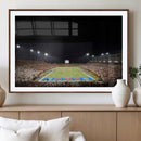 SMU Mustangs Football Team Print - Dallas Gerald J. Ford