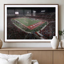 Houston Cougars Football Team Print - Houston TDECU Stadium