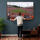 Virginia Cavaliers Football Team Print - Charlottesville Scott Stadium Print Wall Art Canvas by MyGreatCanvas | Canvas Wall Art Prints | Photo Prints & Wall Decor