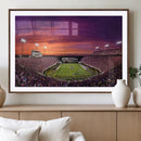 East Carolina University Pirates Football Print Canvas-