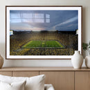 Michigan Stadium Wall Art Canvas Print, Vibrant Game Day by MyGreatCanvas | Canvas Wall Art Prints | Photo Prints & Wall Decor