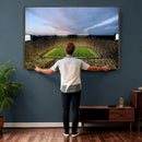 University Michigan Wolverines Football Team Canvas, Iconic by MyGreatCanvas | Canvas Wall Art Prints | Photo Prints & Wall Decor