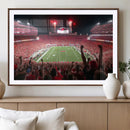 University of Nebraska Cornhuskers Football Team Print -