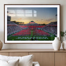 NC State Wolfpack Football Team Print Wall Art - Raleigh