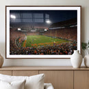 Clemson University Tigers Art Print, Football Team Print -