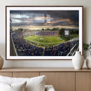 Duke University Blue Devils Football Team Print - Durham