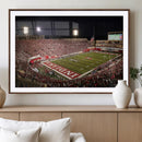 Indiana University Hoosiers Football Team Print Canvas