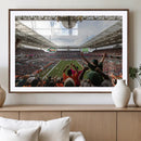 Miami Hurricanes Football Team Wall Art Print - Miami Hard