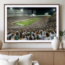 Michigan State Spartans Football Canvas Print - East Lansing