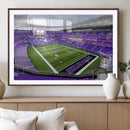 Northwestern University Wildcats Football Team Print - by MyGreatCanvas | Canvas Wall Art Prints | Photo Prints & Wall Decor