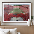 Rutgers Scarlet Knights Football Team Print - Piscataway SHI by MyGreatCanvas | Canvas Wall Art Prints | Photo Prints & Wall Decor