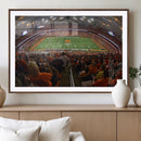 Syracuse University Orange Football Canvas Print, Football