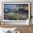 Memphis Tigers Football Team Print - Memphis Simmons Bank