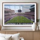 TCU Horned Frogs Football Team Print - Fort Worth Amon G.