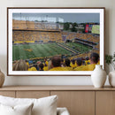 Puskar Stadium Canvas Print Wall Art - Morgantown Print -