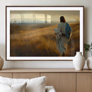 Jesus the Good Shepherd Wall Art Canvas Print -
