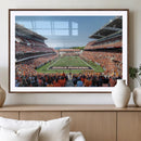 Oregon State Beavers Football Team Print - Corvallis Reser
