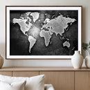 World Map Wall Art Canvas Print – Framed Wall Art for by MyGreatCanvas | Canvas Wall Art Prints | Photo Prints & Wall Decor