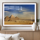 Majestic Ancient Wonders Wall Art Canvas Print – Golden by MyGreatCanvas | Canvas Wall Art Prints | Photo Prints & Wall Decor