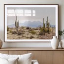 Desert Cactus Canvas Wall Art – Serene Southwestern Arizona by MyGreatCanvas | Canvas Wall Art Prints | Photo Prints & Wall Decor