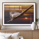 Old War Plane Wall Art Canvas Print by MyGreatCanvas | Canvas Wall Art Prints | Photo Prints & Wall Decor